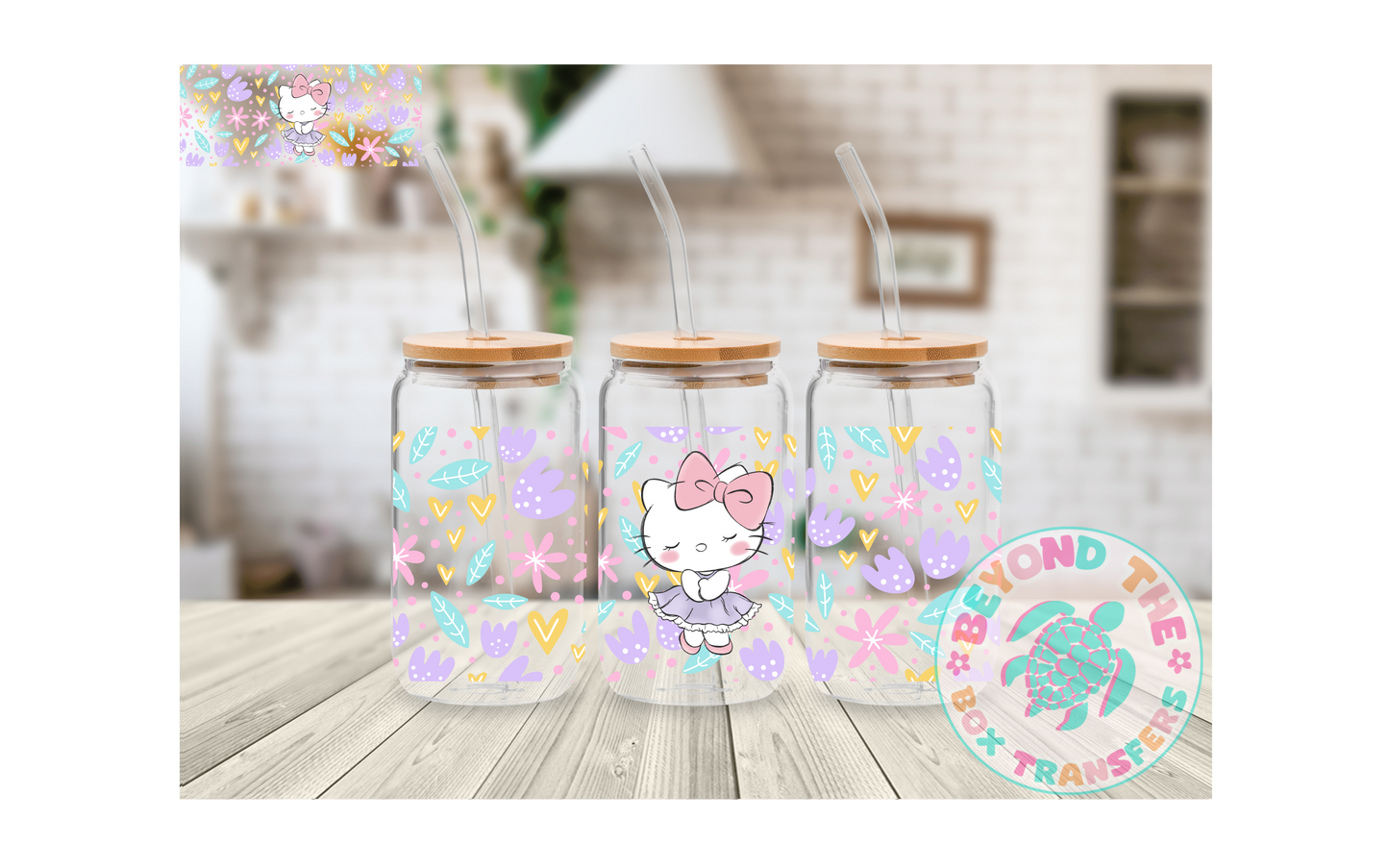 Ballerina HK 16oz UVDTF wrap