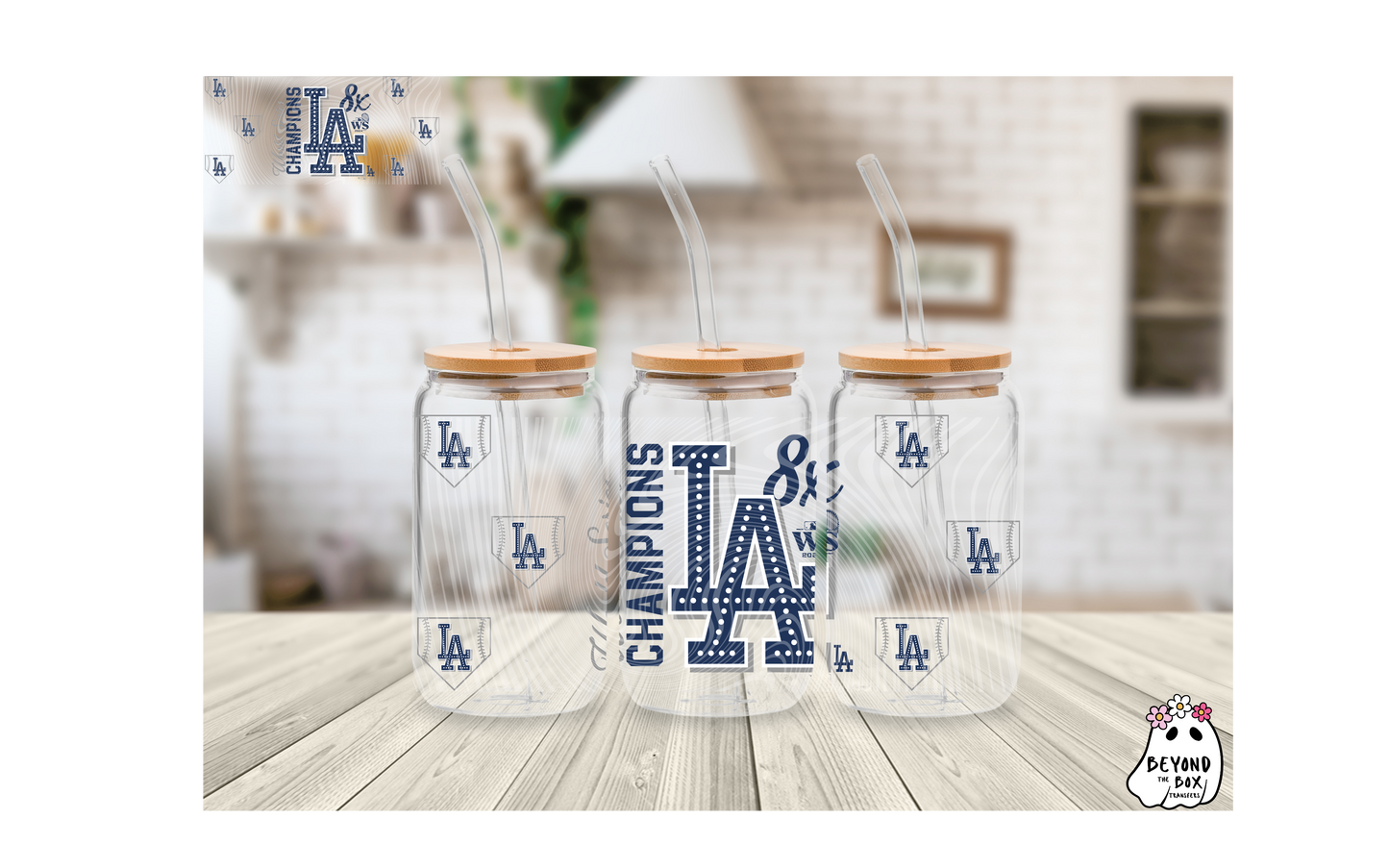 Baseball 16oz UVDTF wrap