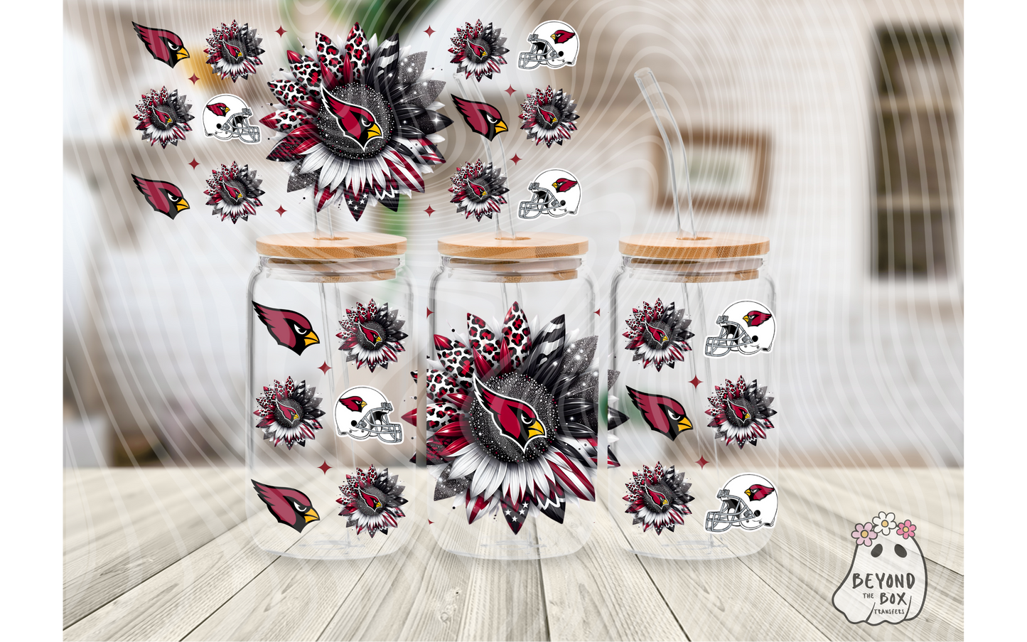 Football 16oz UVDTF wrap