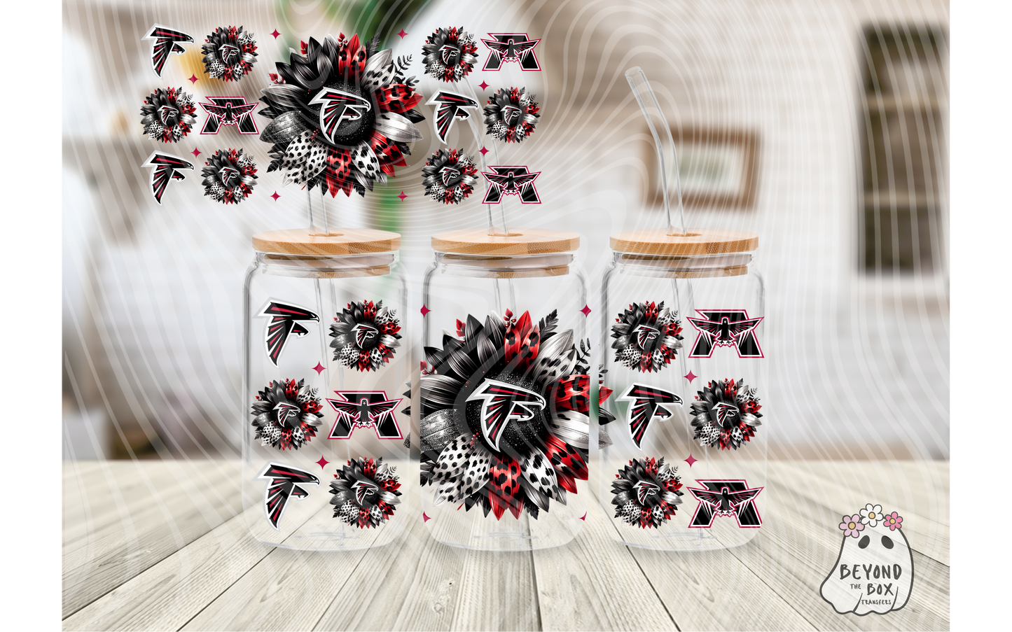 Football 16oz UVDTF wrap