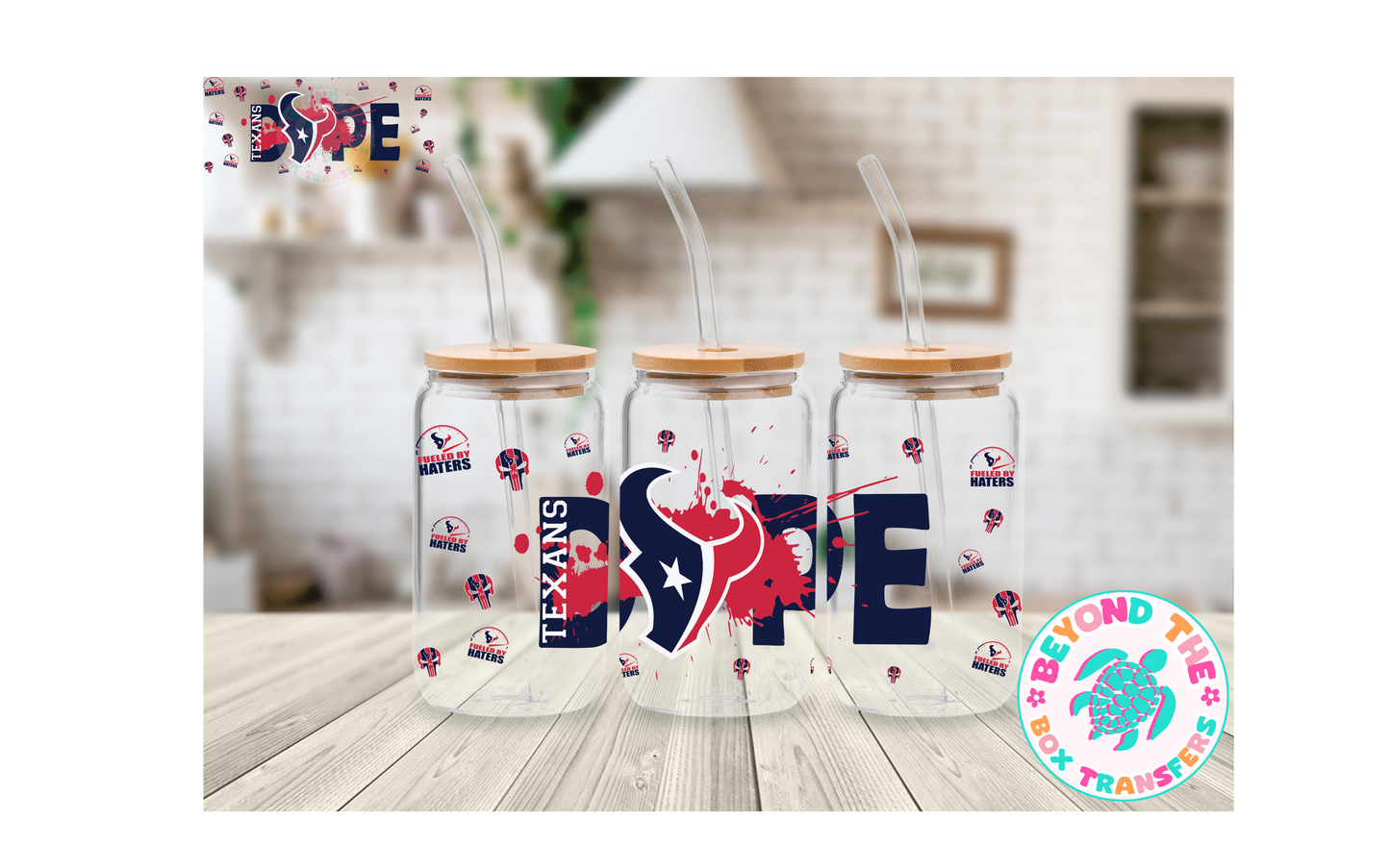 Dope Football 16oz UVDTF wrap