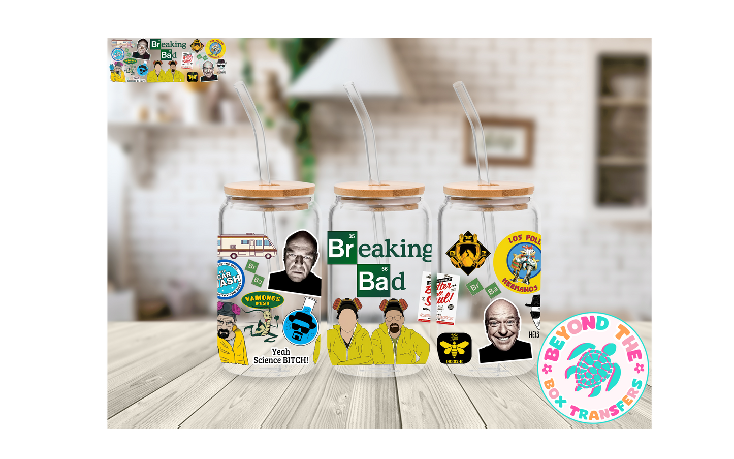 Breaking 16oz UVDTF wrap