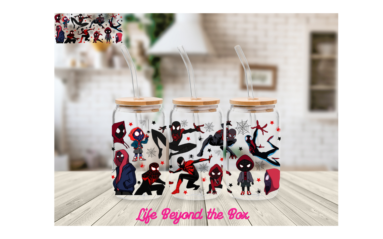 Miles Morales 16oz UVDTF wrap