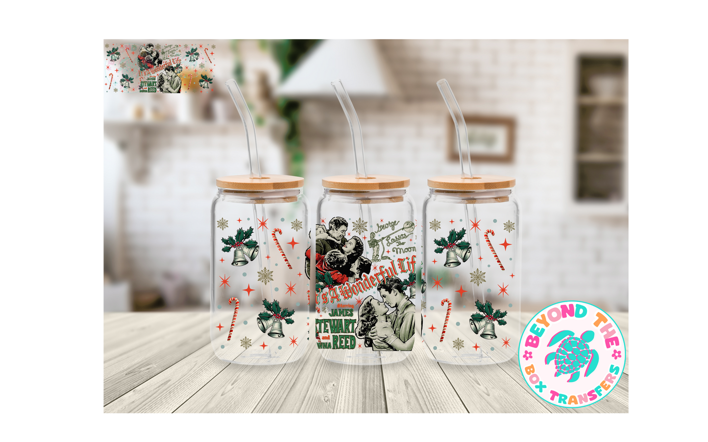 Wonderful Christmas 16oz UVDTF Wrap