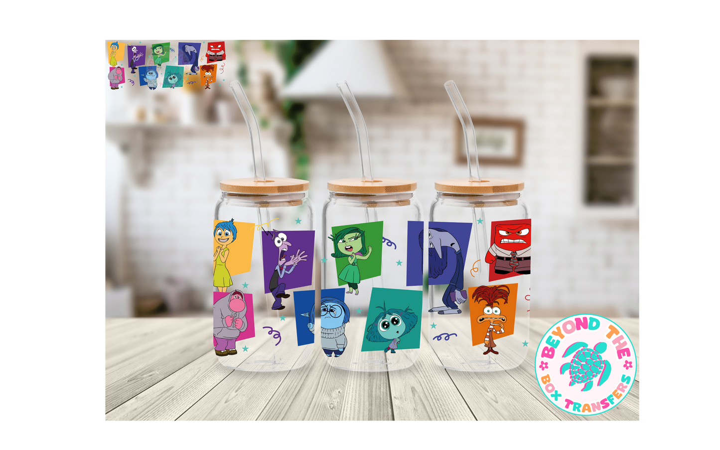 EMOTIONS 16oz UVDTF wrap