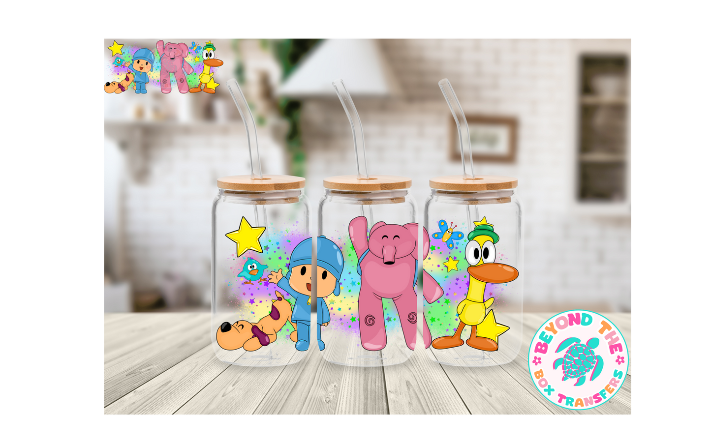 Kids Show 16oz UVDTF wrap