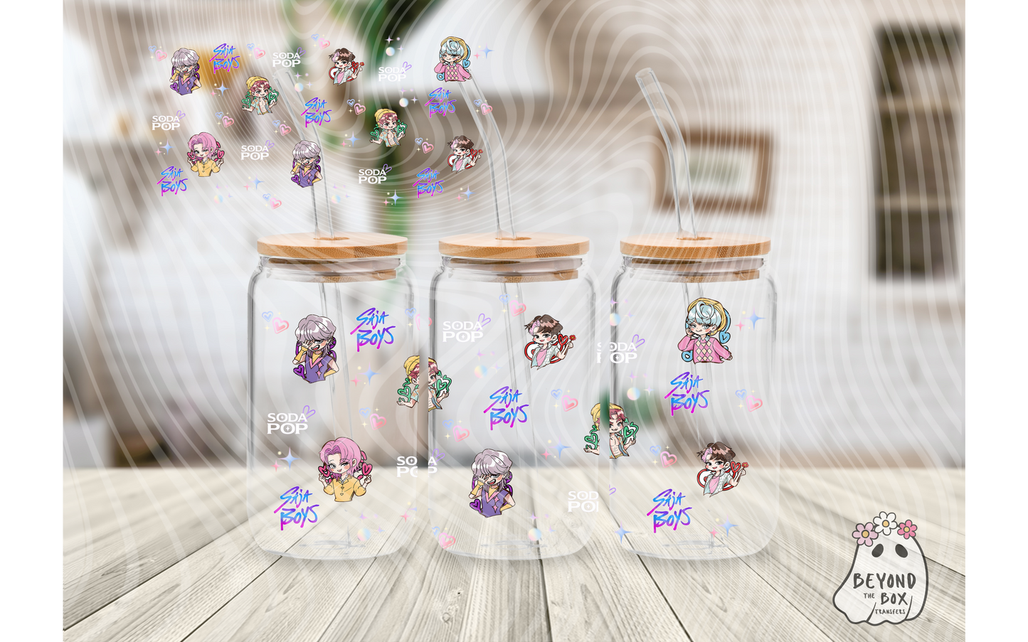 KPOP 16oz UVDTF wrap