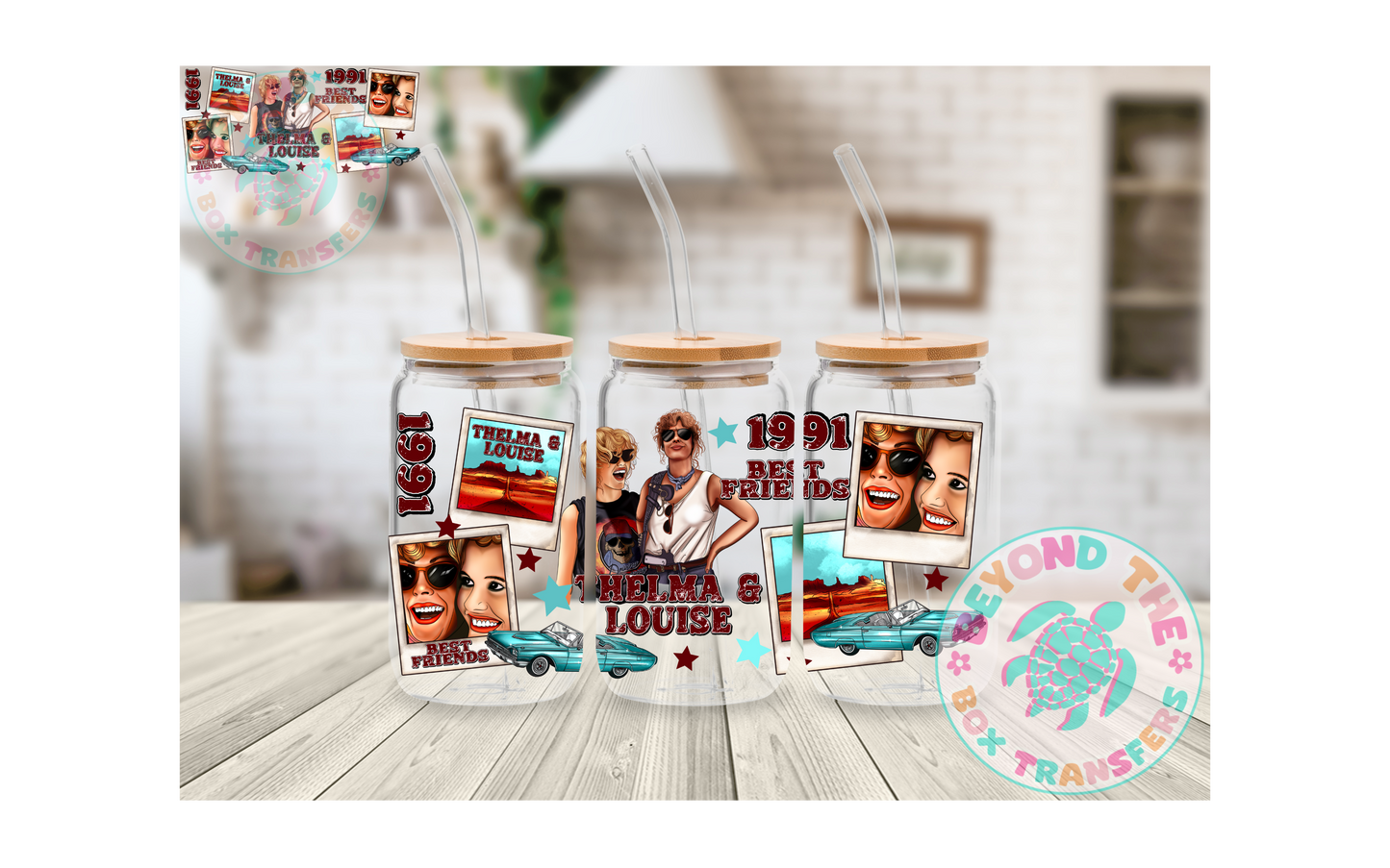 Thelma & Louise 16oz UVDTF wrap