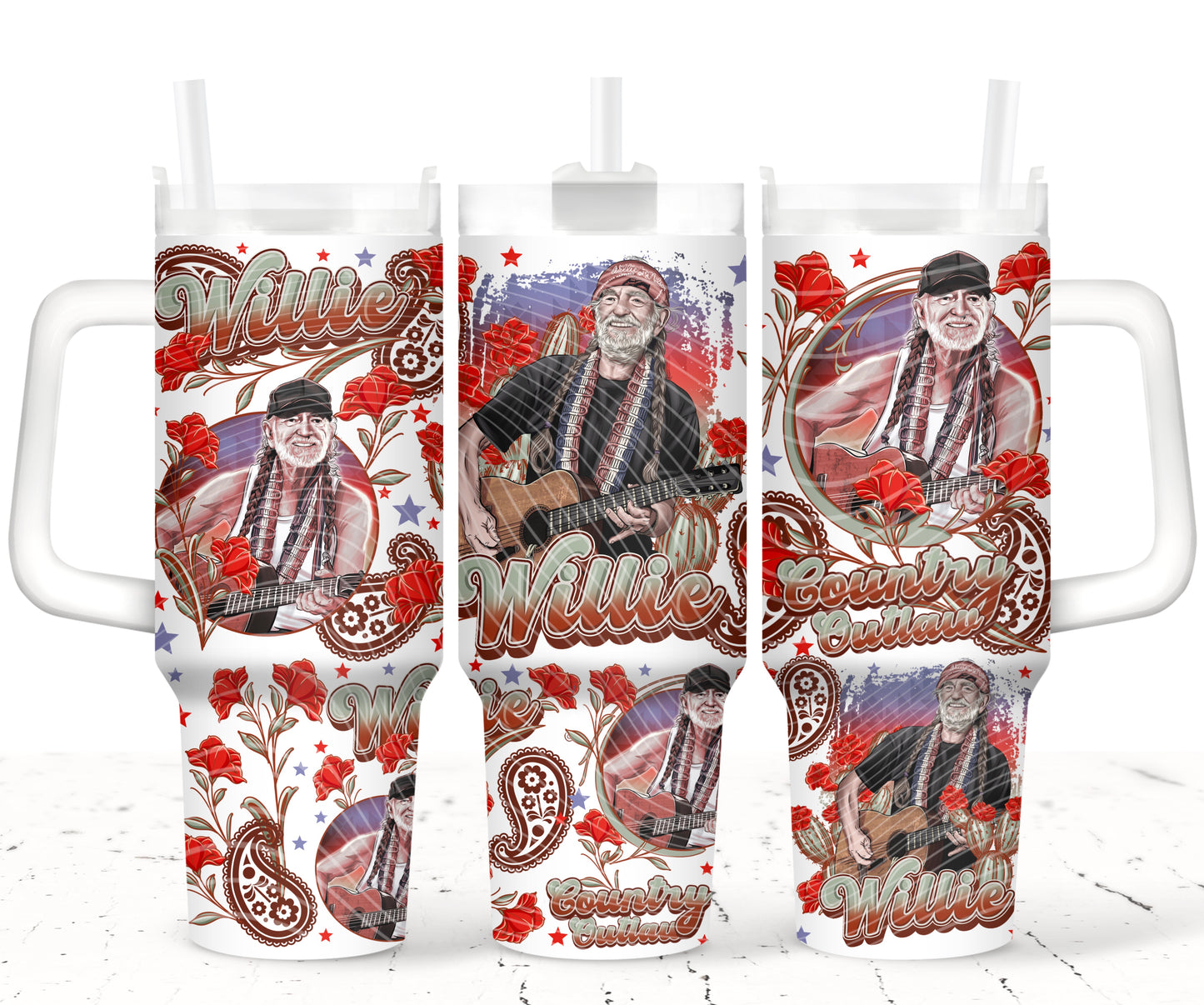 Outlaw 40oz UVDTF 2pc wrap