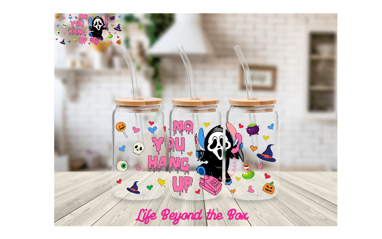 Horror You Hang Up 16oz UVDTF wrap