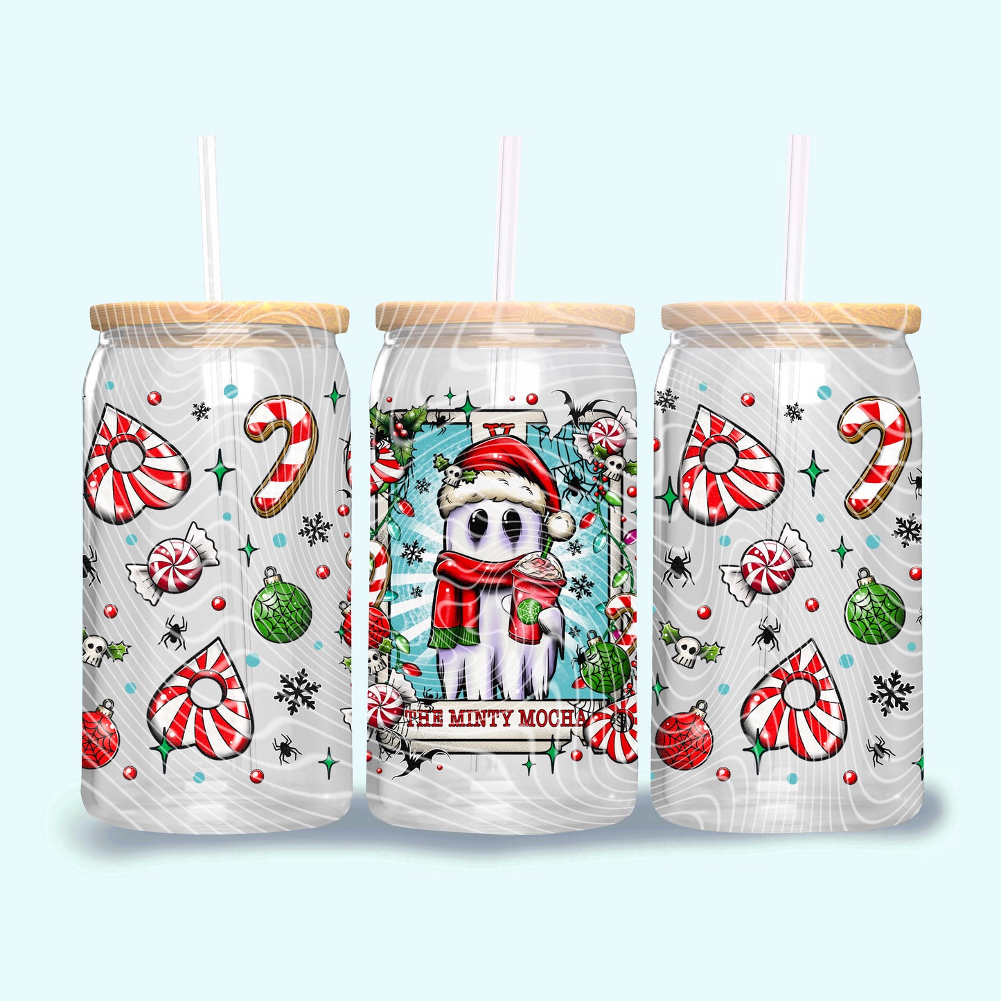 Minty Mocha 16oz UVDTF Wrap