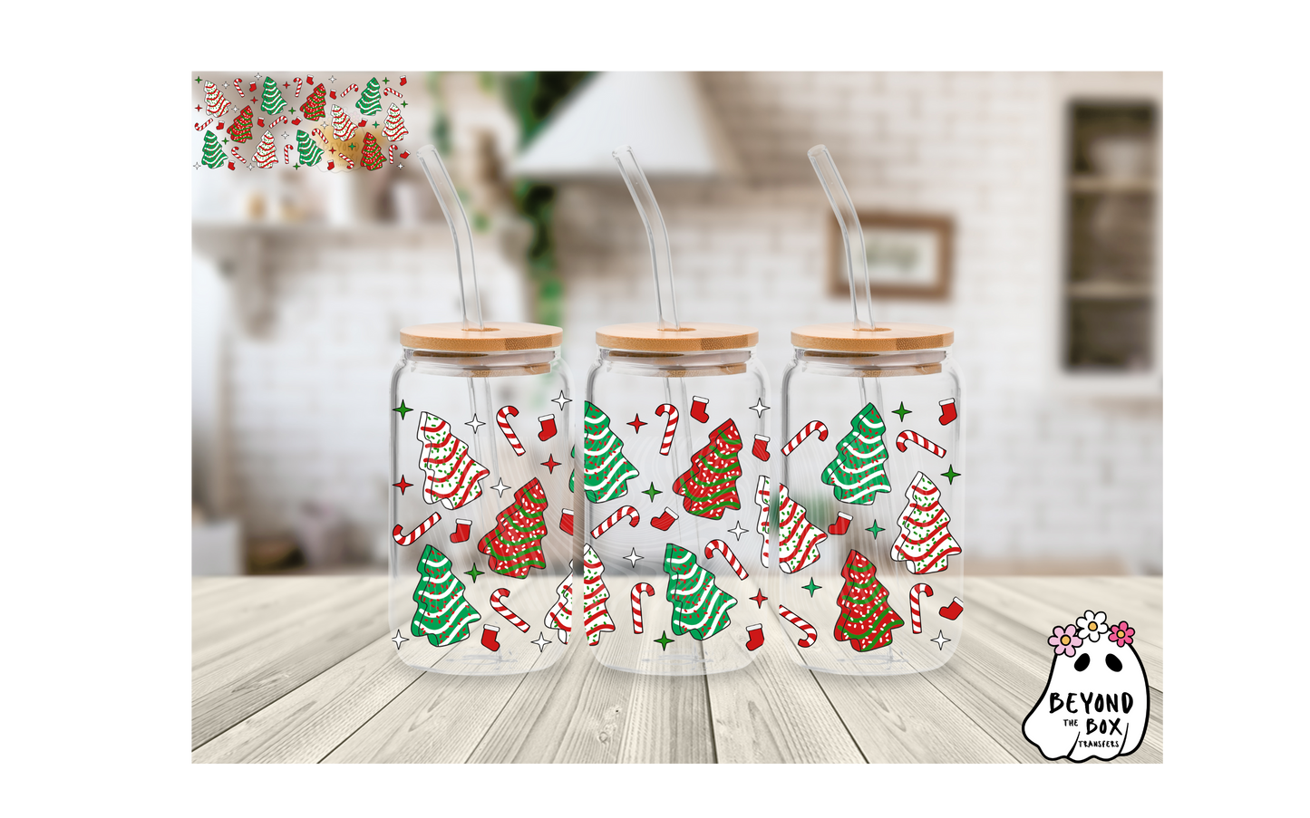 Tree Cakes 16oz UVDTF Wrap