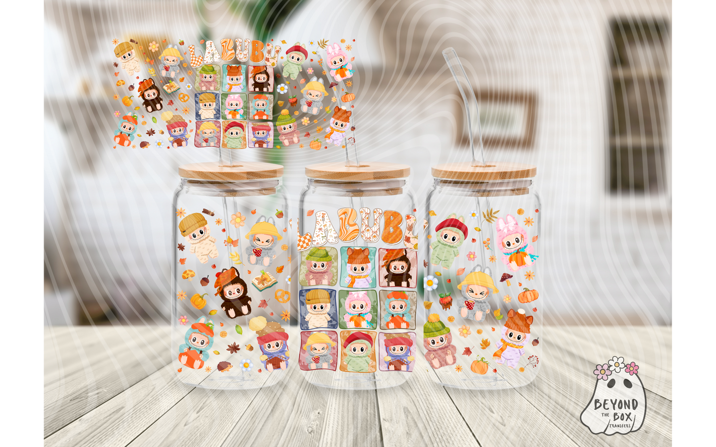 Cute Doll Horror 16oz UVDTF wrap