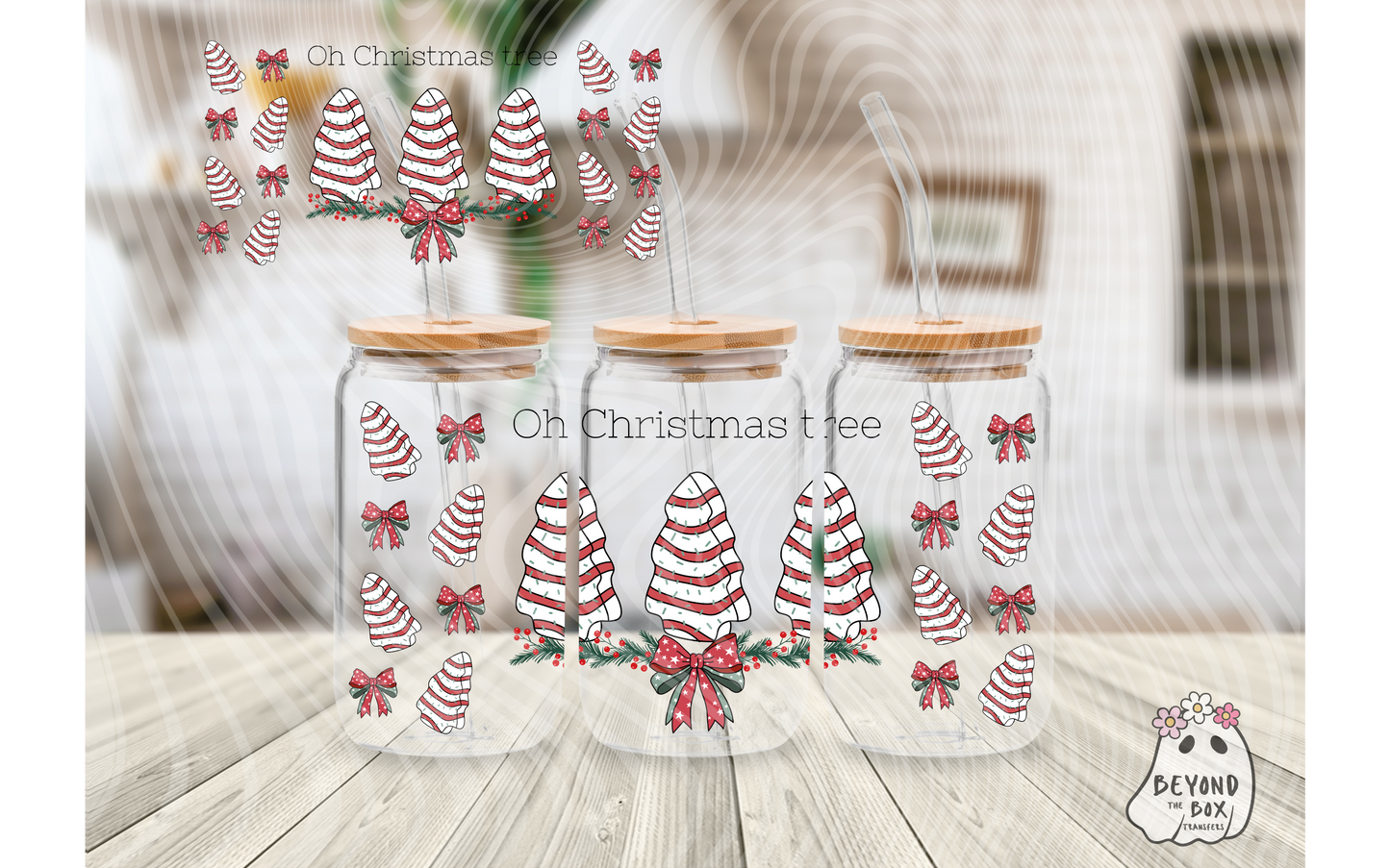 Tree Cakes 16oz UVDTF Wrap