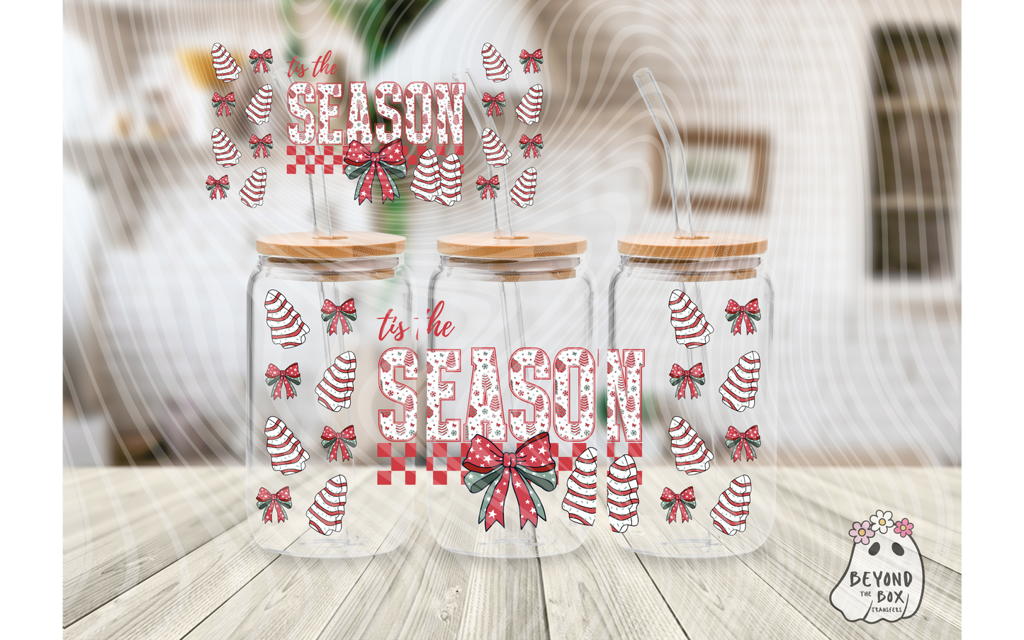 Tree Cakes 16oz UVDTF Wrap