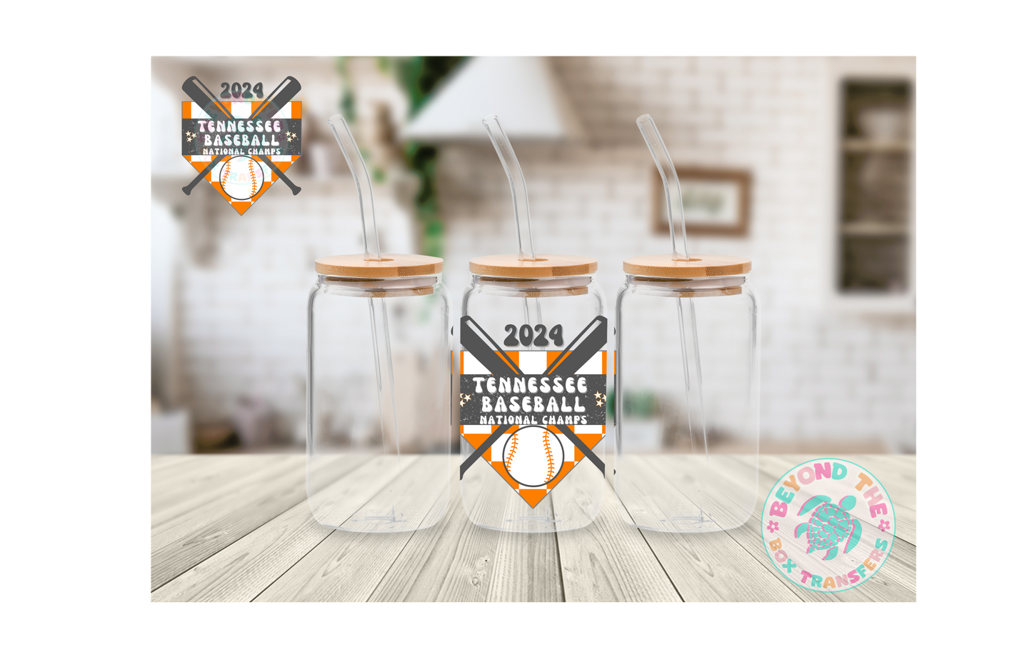 Baseball Volunteers 4in Decal