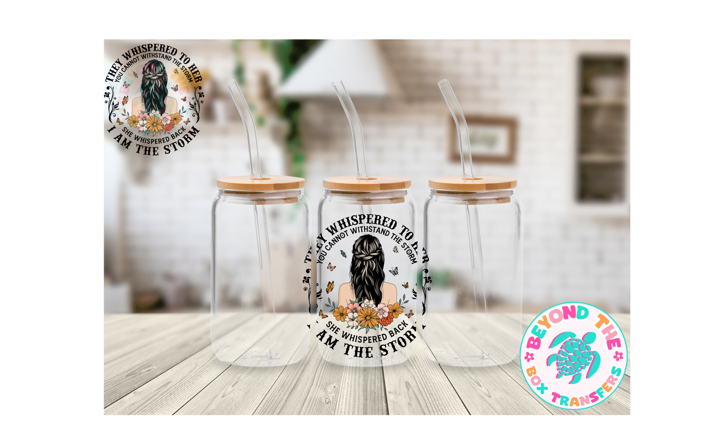 I AM The Storm UVDTF Decal