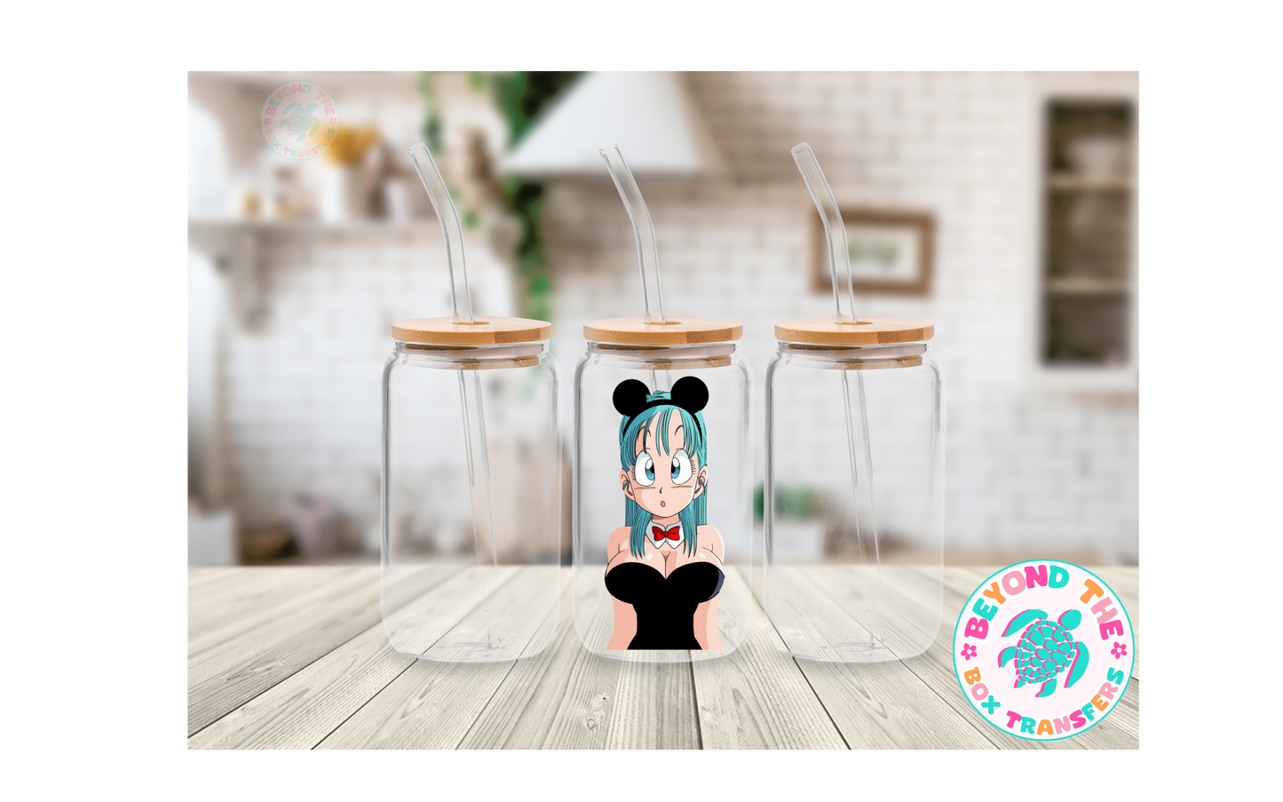 Anime Girl UVDTF Decal