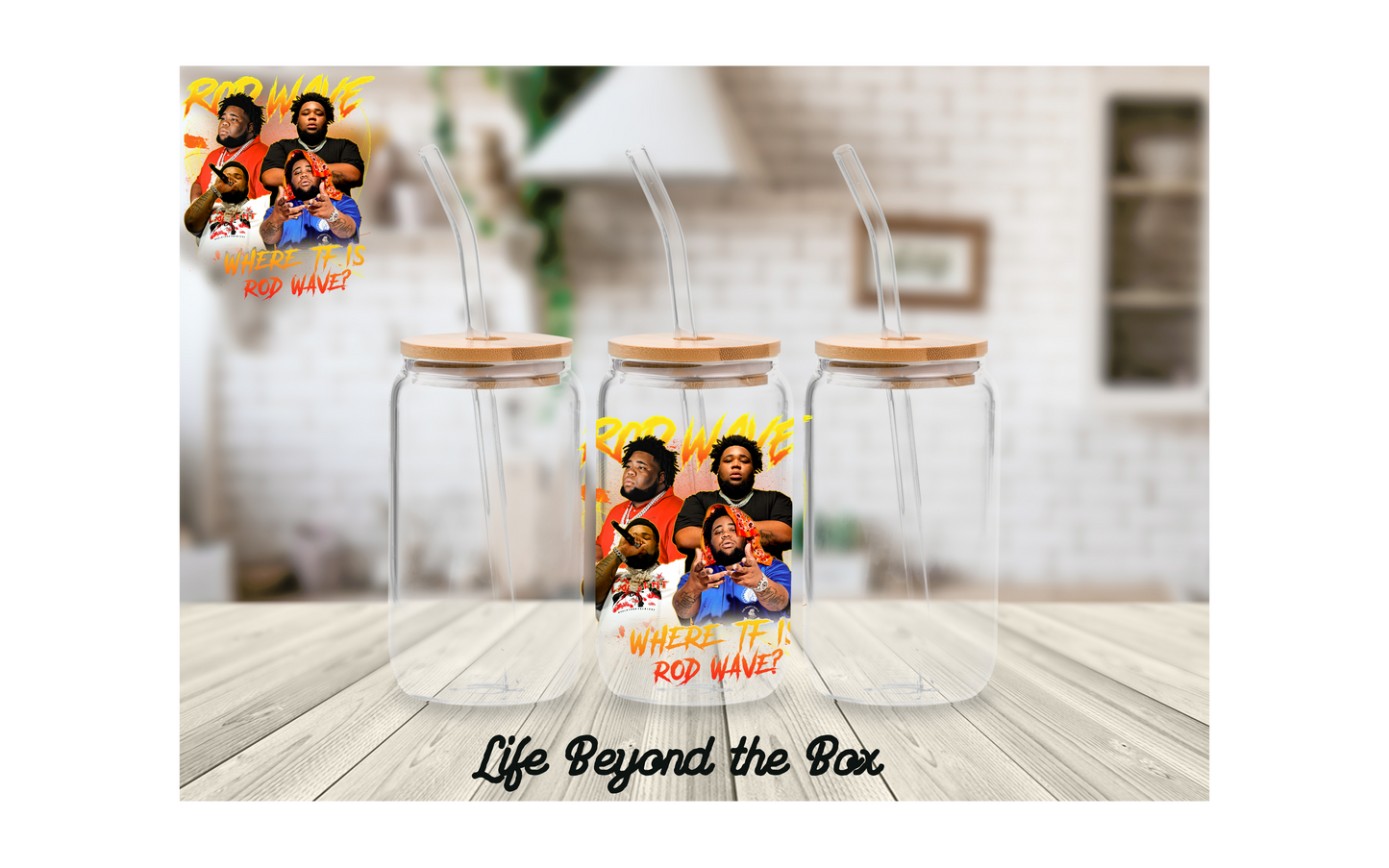 Rod Wave UVDTF Decal