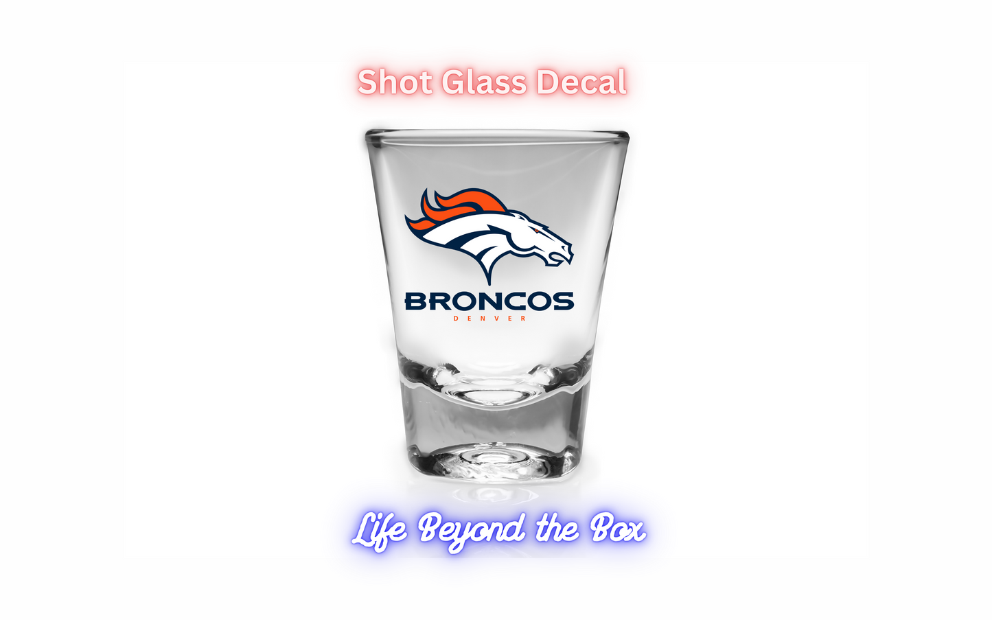 Broncos UVDTF Decal