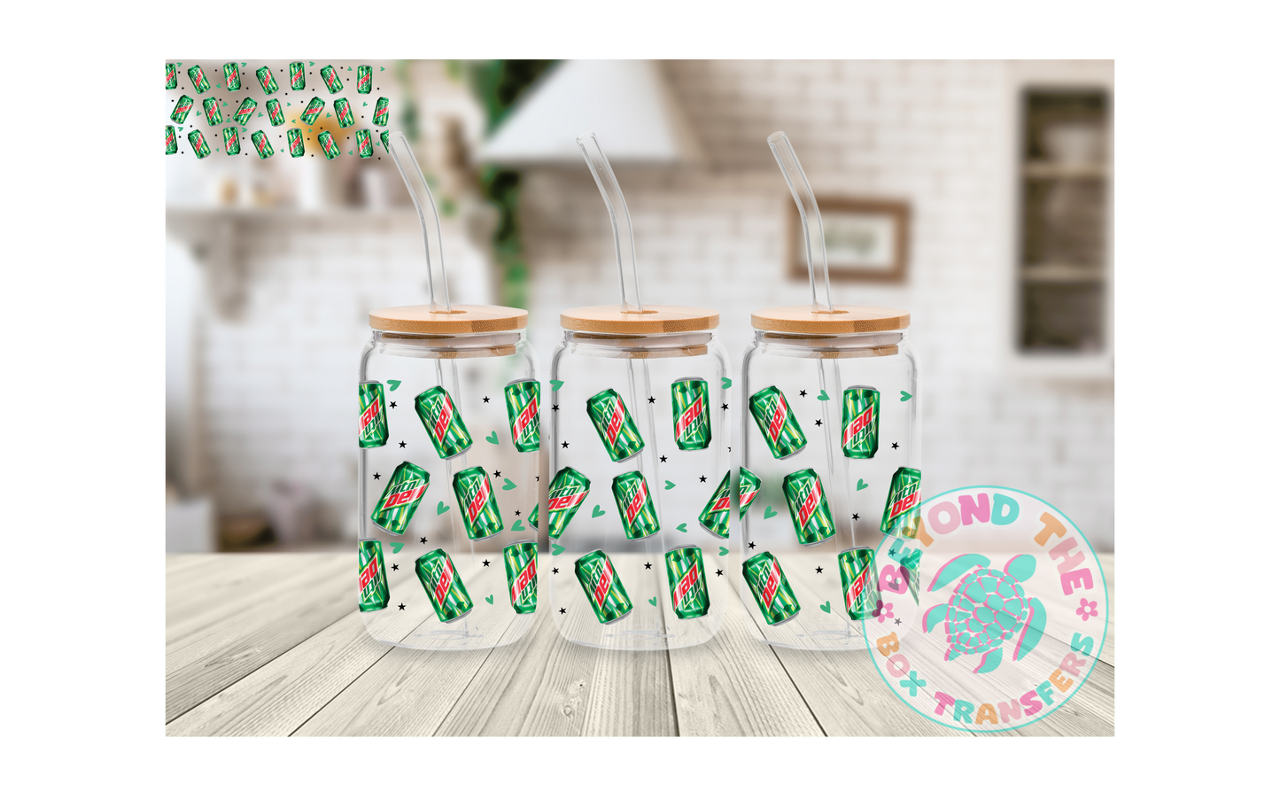 Dew 16oz UVDTF wrap