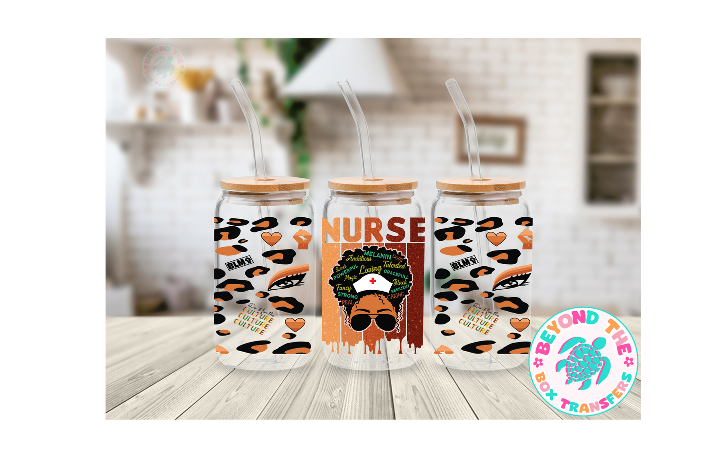 Nurse wrap 16oz UVDTF Wrap