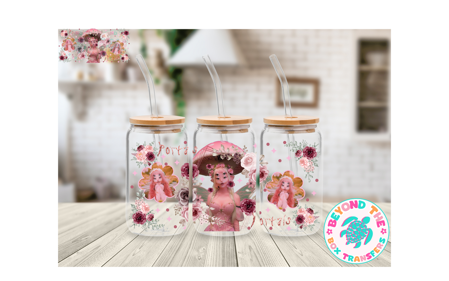 Portals Melanie Martinez 16oz UVDTF wrap