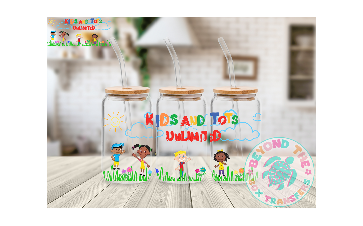 Kids Unlimited 16oz UVDTF wrap