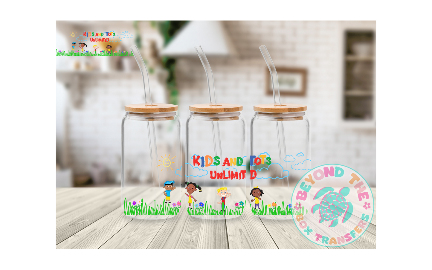 Kids Unlimited 16oz UVDTF wrap