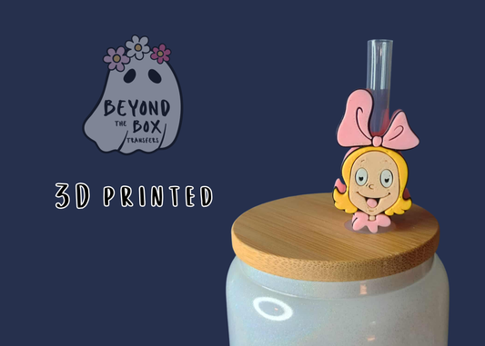 3D printed Straw Topper