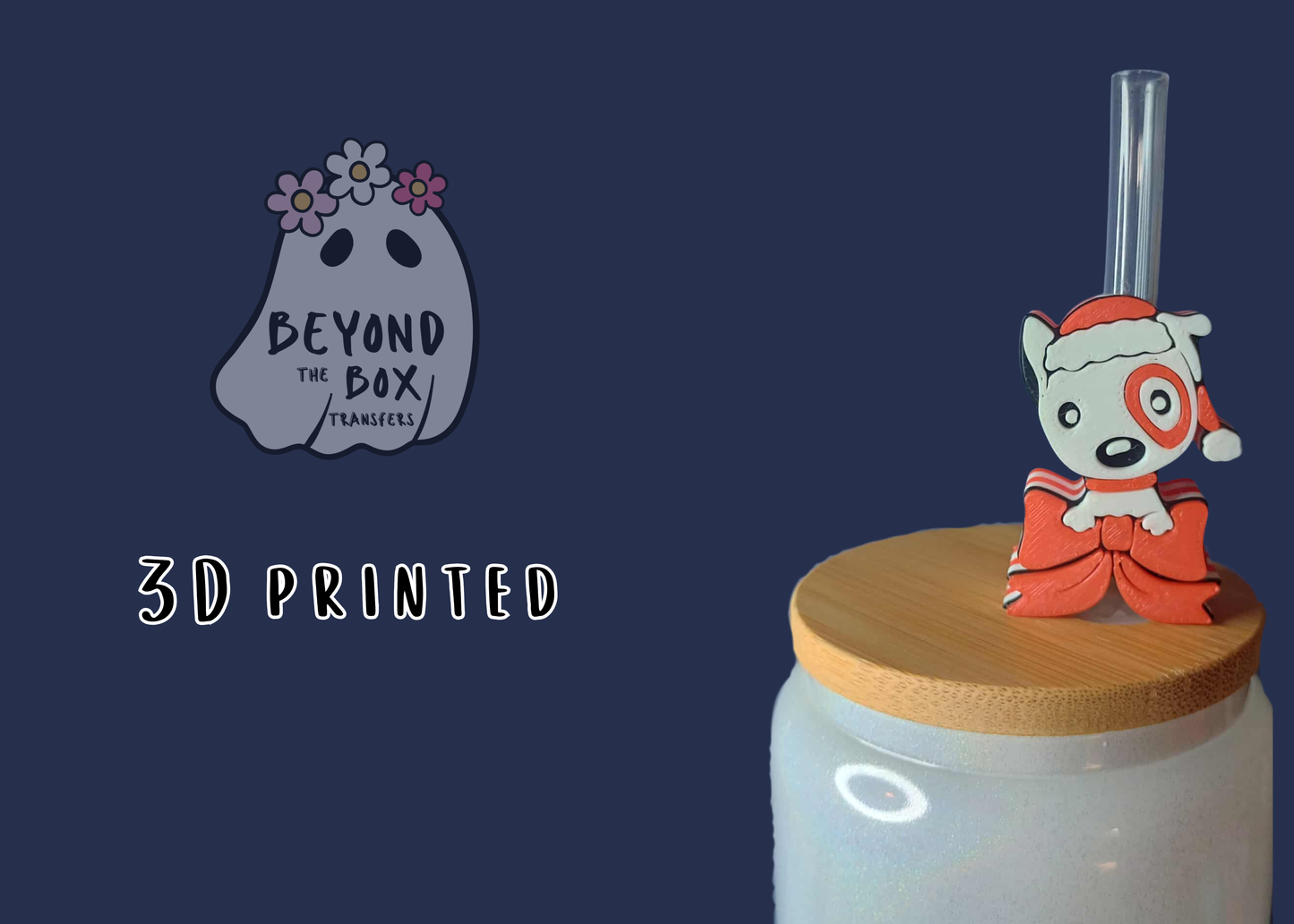 3D printed Straw Topper