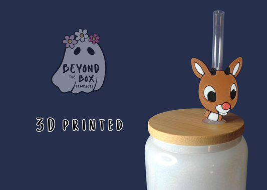 3D printed Straw Topper
