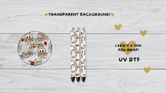 Georgie Bubu labubu UVDTF pen wrap