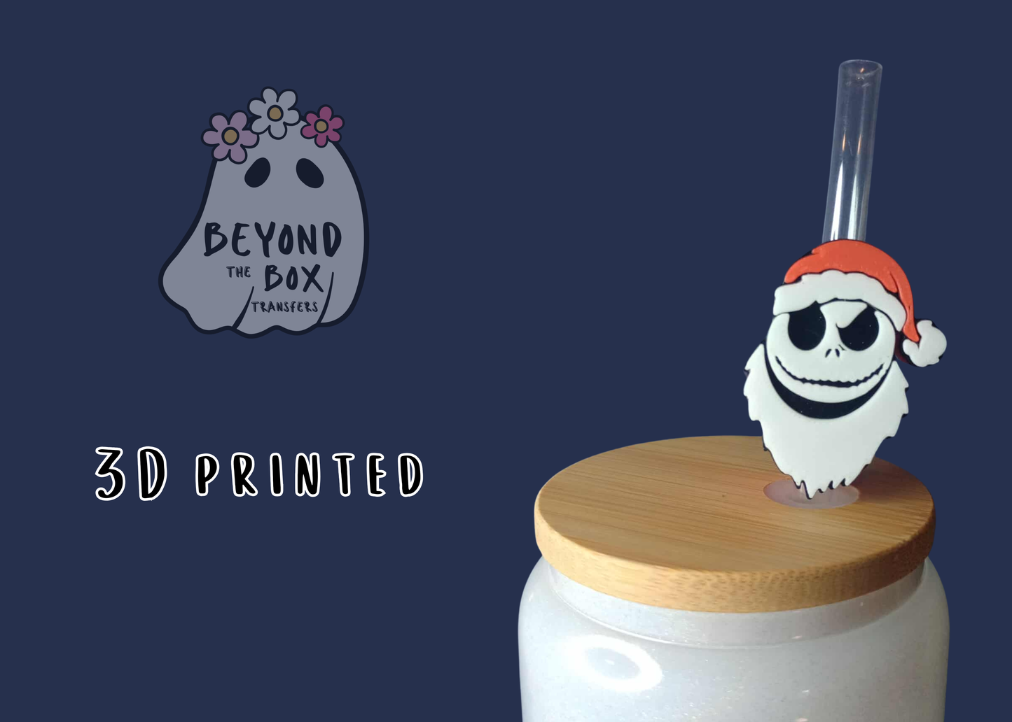 3D printed Straw Topper