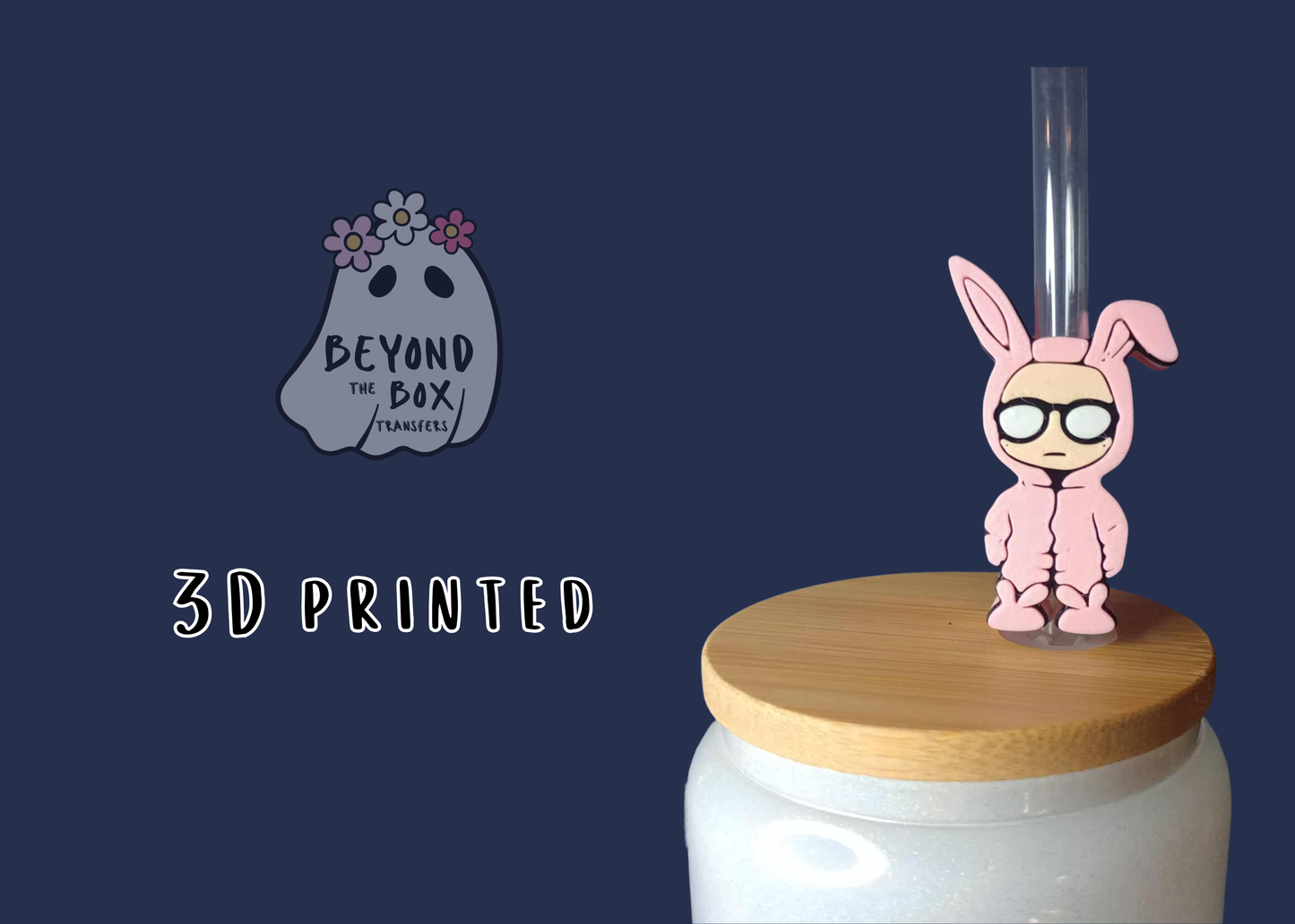 3D printed Straw Topper