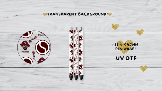 Sinton HS UVDTF pen wrap