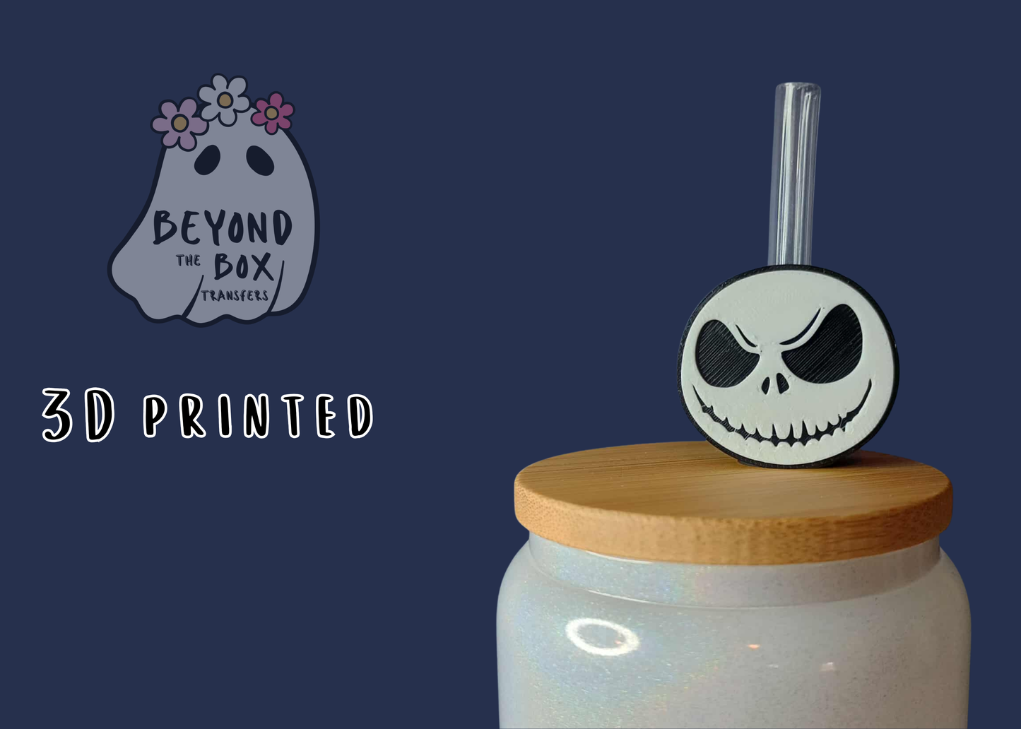 3D printed Straw Topper