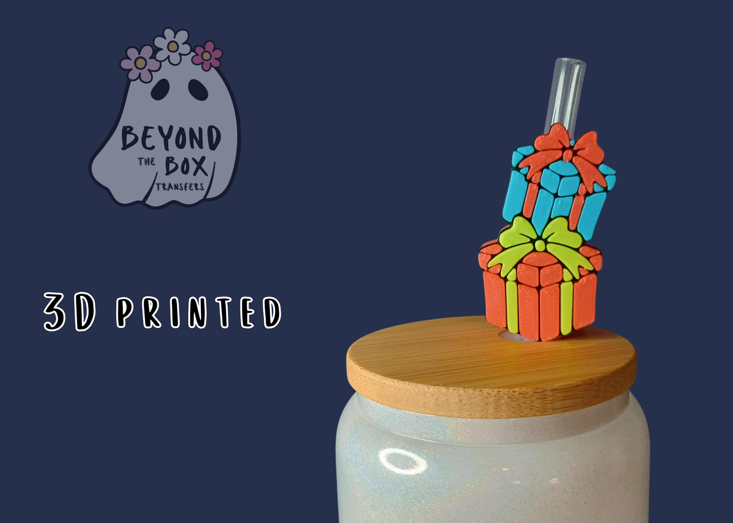 3D printed Straw Topper