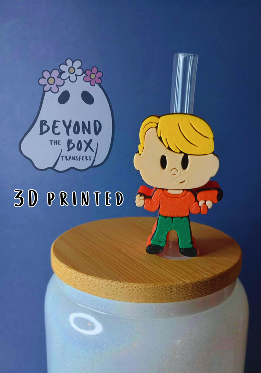 3D printed Straw Topper