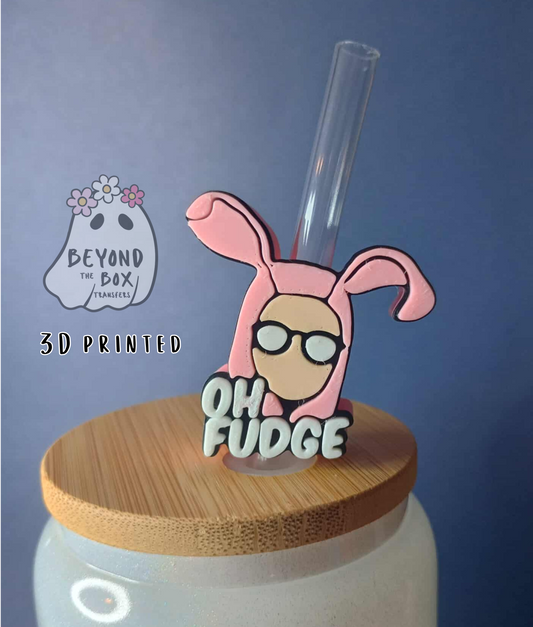 3D printed Straw Topper