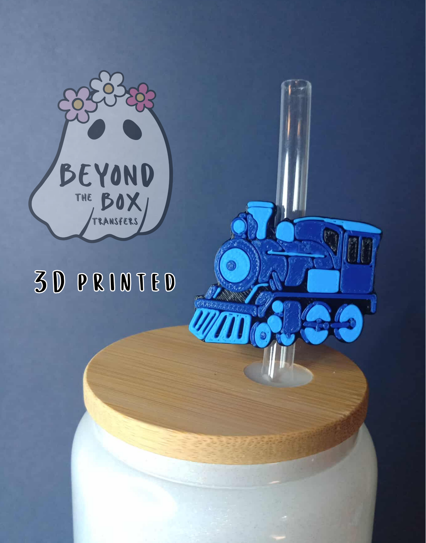 3D printed Straw Topper