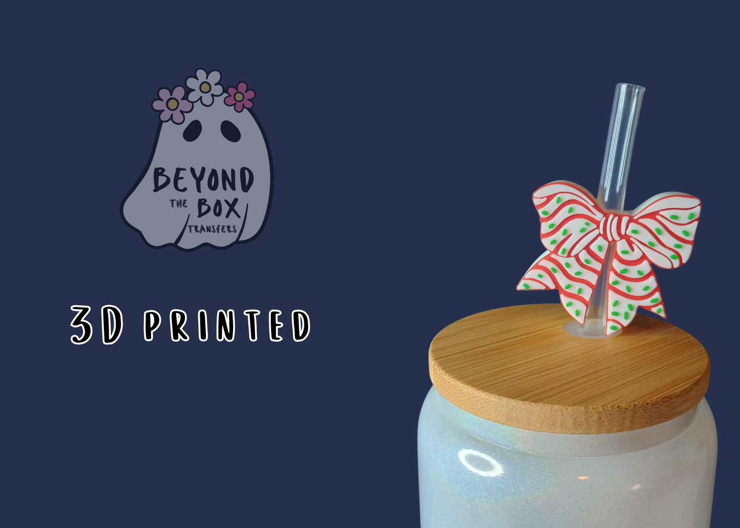 3D printed Straw Topper