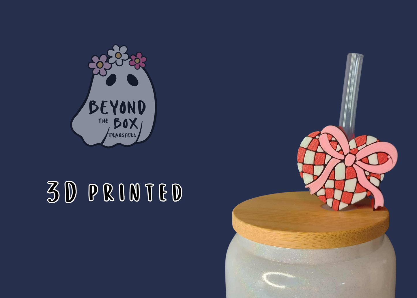 3D printed Straw Topper