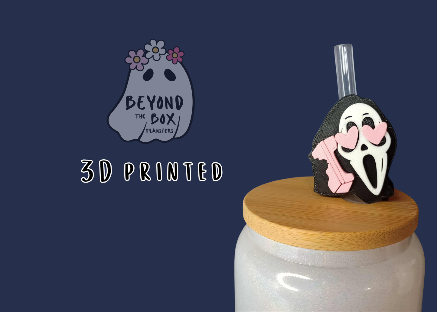 3D printed Straw Topper