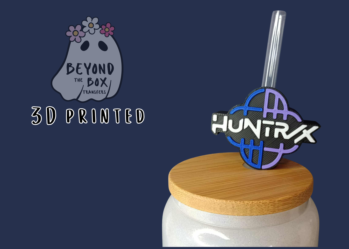 3D printed Straw Topper