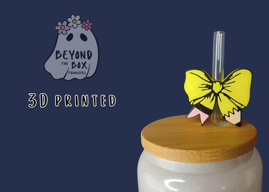 3D printed Straw Topper