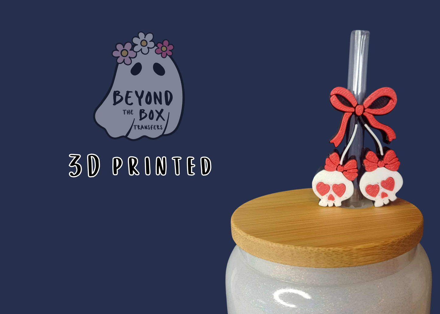 3D printed Straw Topper