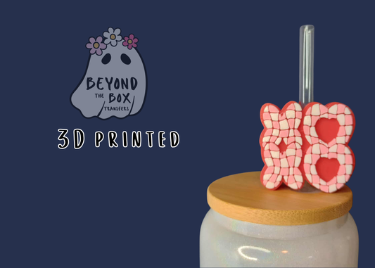 3D printed Straw Topper
