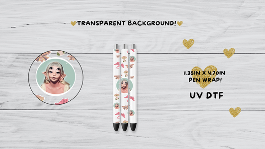 Melanie Portals UVDTF pen wrap