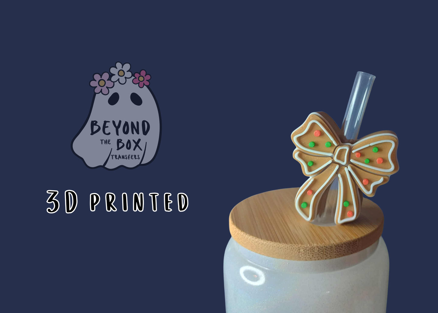 3D printed Straw Topper